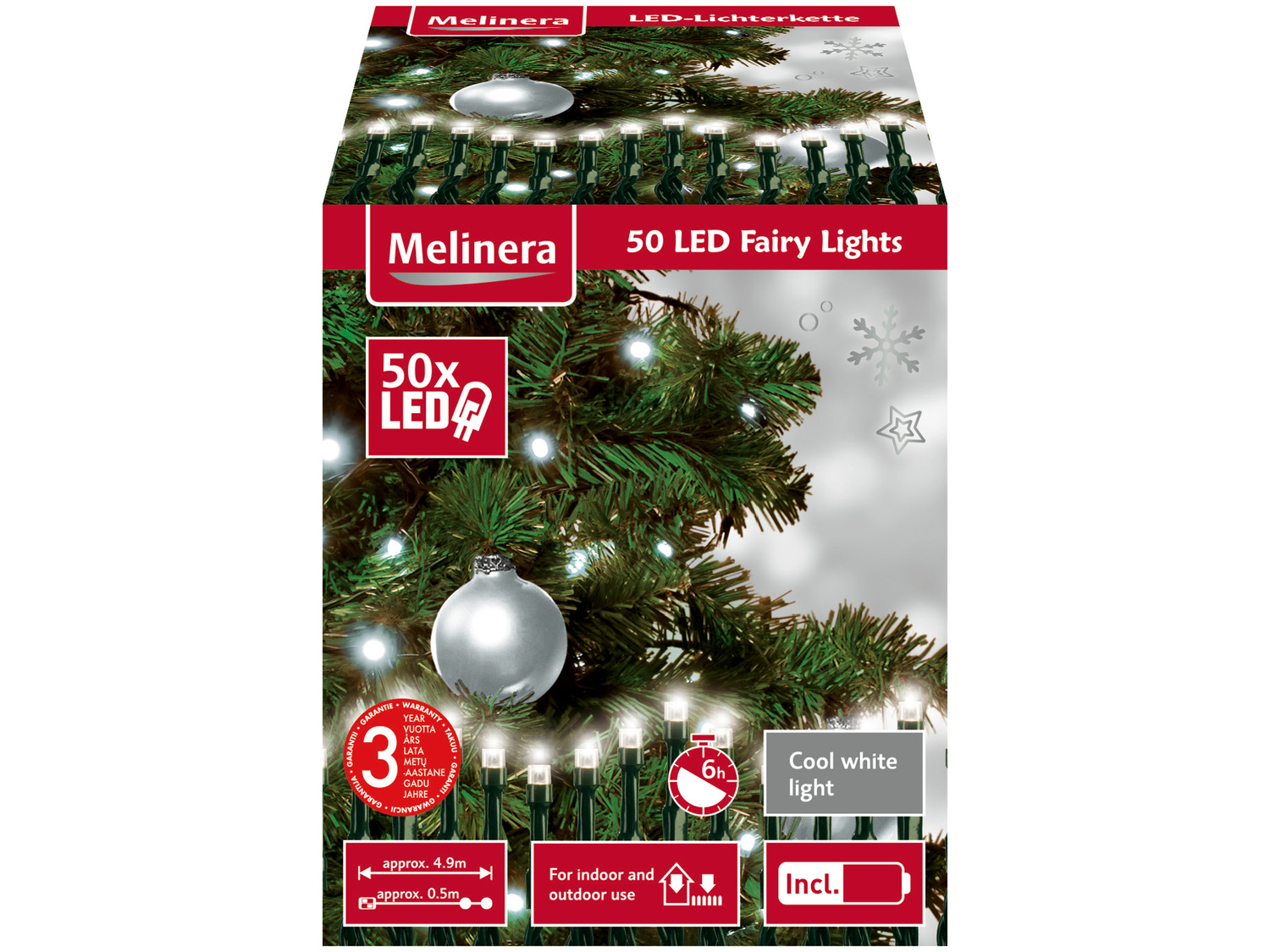 Łańcuch świetlny 50 diod LED Melinera, cena 14,99 PLN
3 zestawy do wyboru
- ...