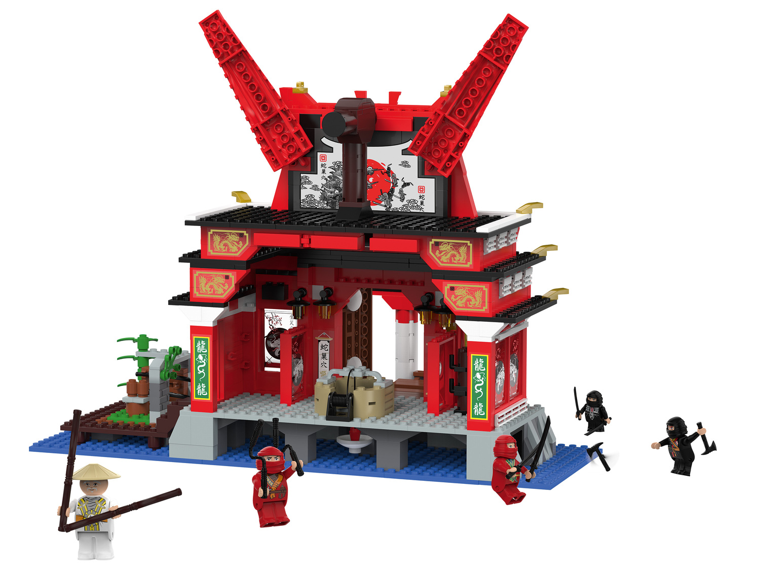 Zestaw klocków L Playtive, cena 79,90 PLN
świątynia Ninja
- 914 elementów
Opis
- ...