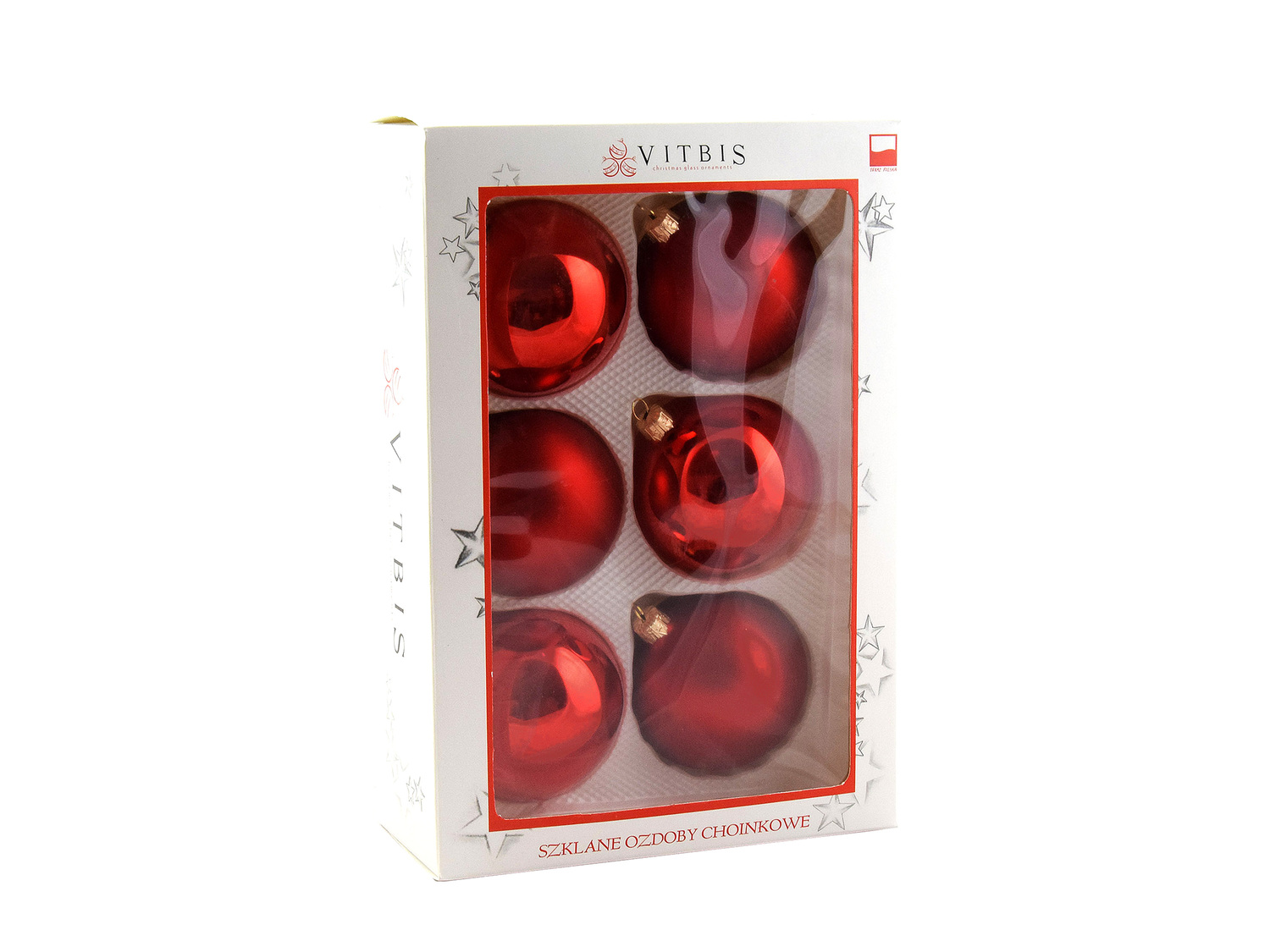 Bombki szklane 80 mm, 6 szt. , cena 14,99 PLN
4 zestawy do wyboru
Opis
- wyprodukowano ...