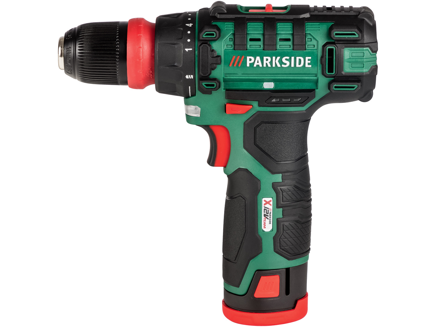 Akumulatorowa wiertarkowkrętarka 12 V Parkside X12VTeam, cena 149,00 PLN
- zdejmowany ...