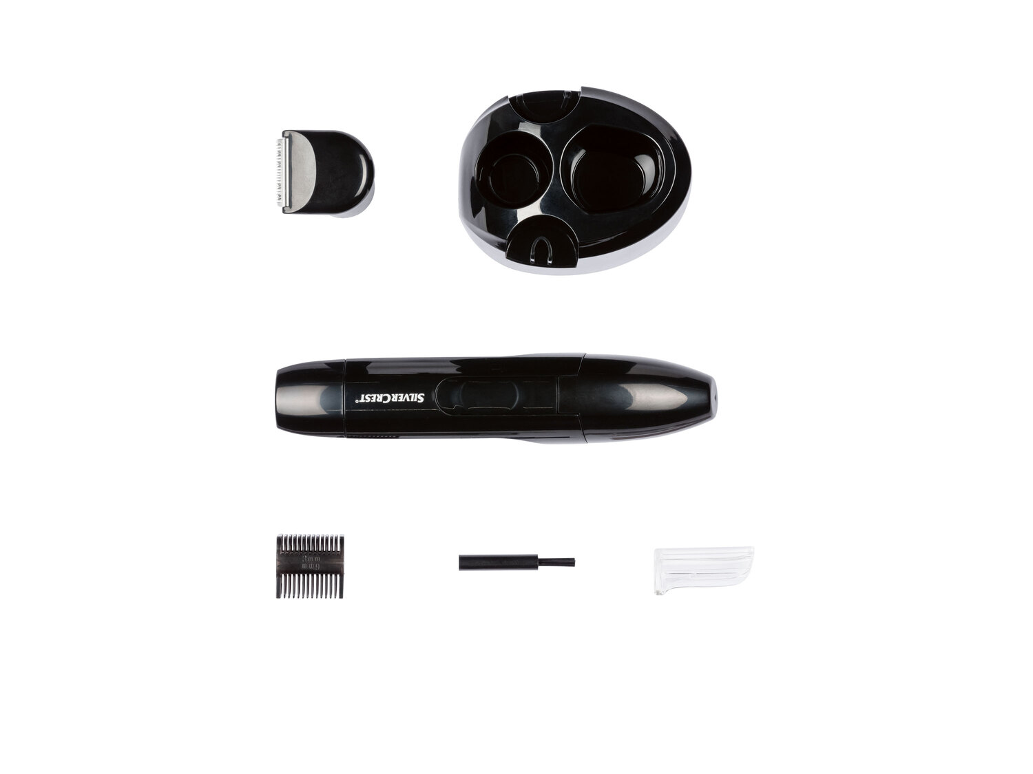 Trymer uniwersalny Silvercrest Personal Care, cena 19,99 PLN
- w zestawie: stacja ...