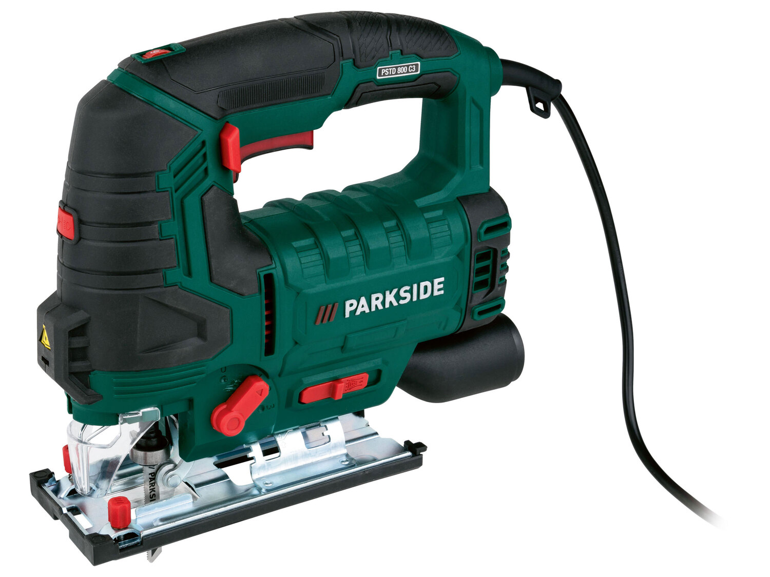Wyrzynarka 800 W Parkside, cena 69,00 PLN
- w zestawie: 3 brzeszczoty do drewna, ...