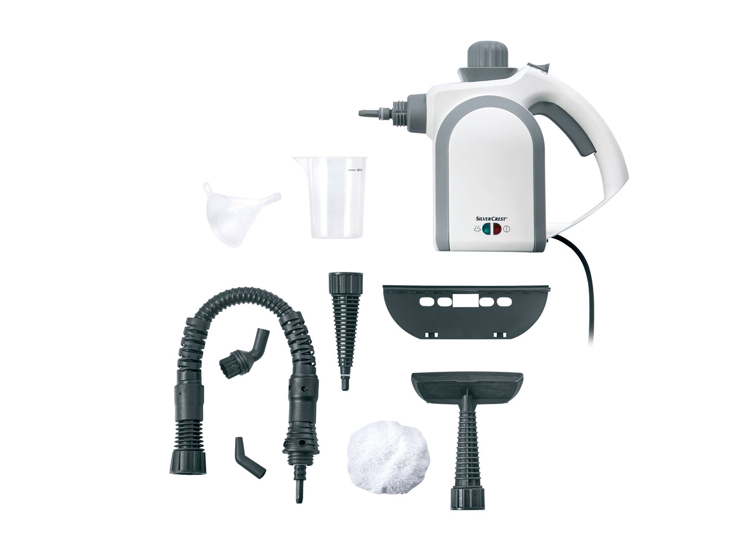 Ręczna myjka parowa 1100 W Silvercrest, cena 79,90 PLN
- dł. przewodu sieciowego: ...