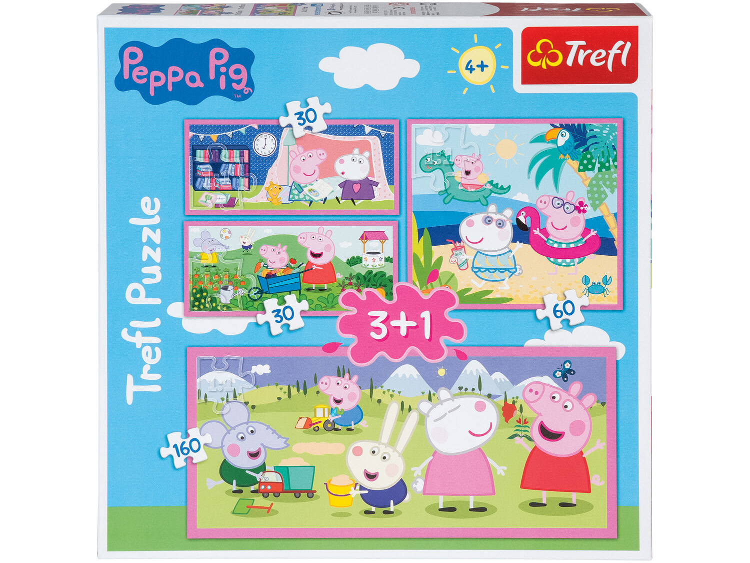 Puzzle Trefl, cena 17,99 PLN
4 zestawy do wyboru
Opis
- 4+