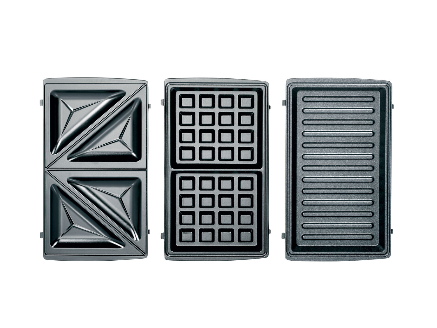 Opiekacz 3 w 1, 750 W Silverscrest Kitchen Tools, cena 79,90 PLN 
- wymienne płyty ...