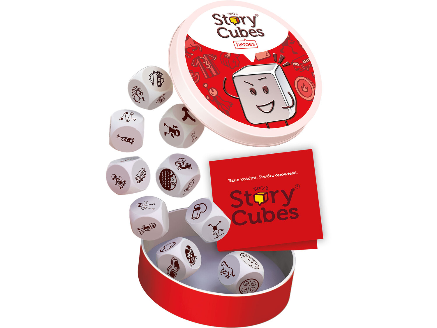 Story Cubes , cena 39,99 PLN
- wciągająca gra kreatywna
- w zestawie: 9 kostek ...