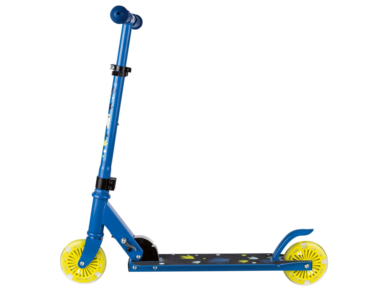 Hulajnoga z diodami LED Playtive, cena 89,90 PLN
- kolorowe oświetlenie kółek ...