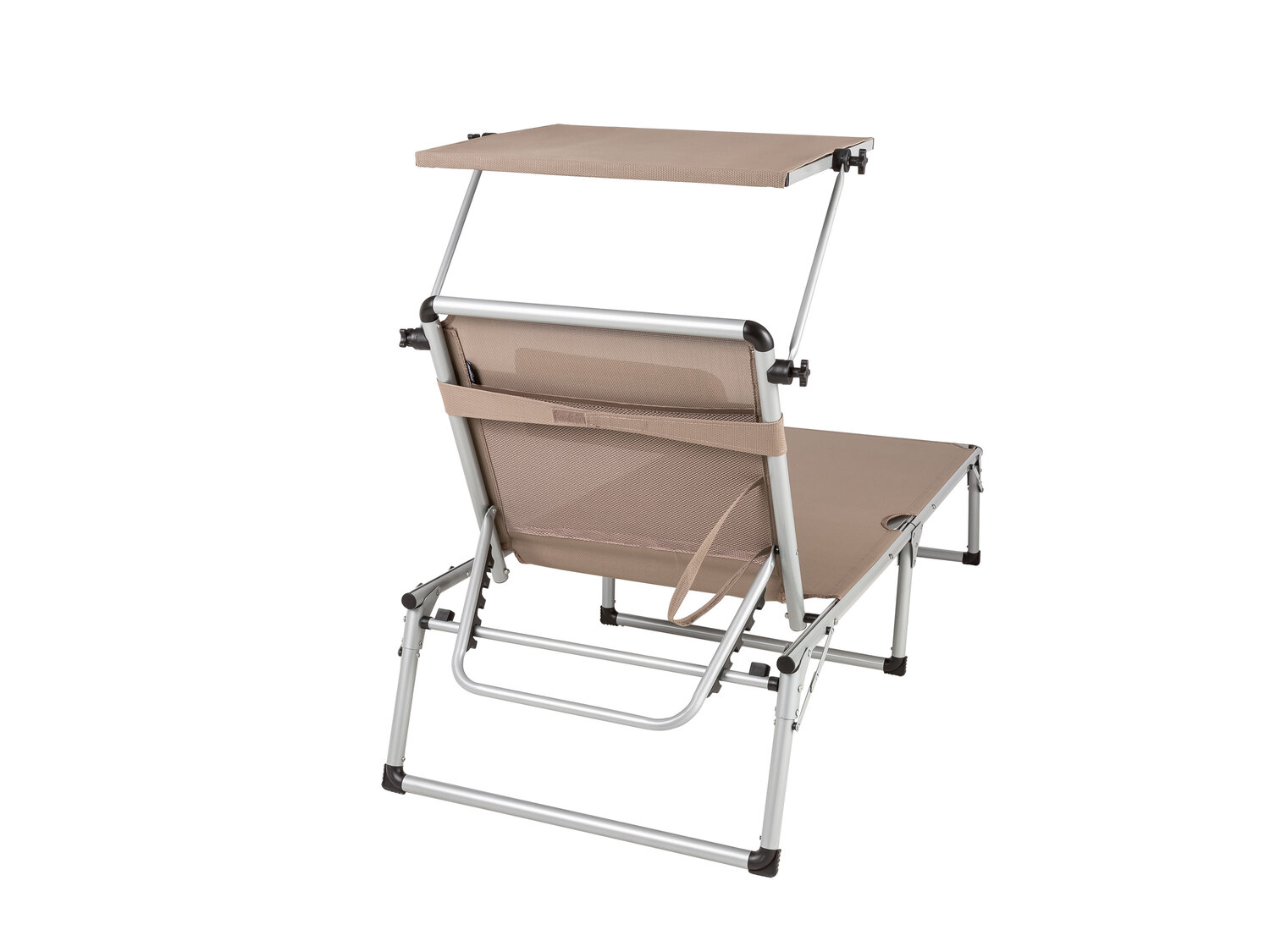 Leżak aluminiowy z daszkiem , cena 219,00 PLN
- 193 x 67 x 32 cm (dł. x szer. ...