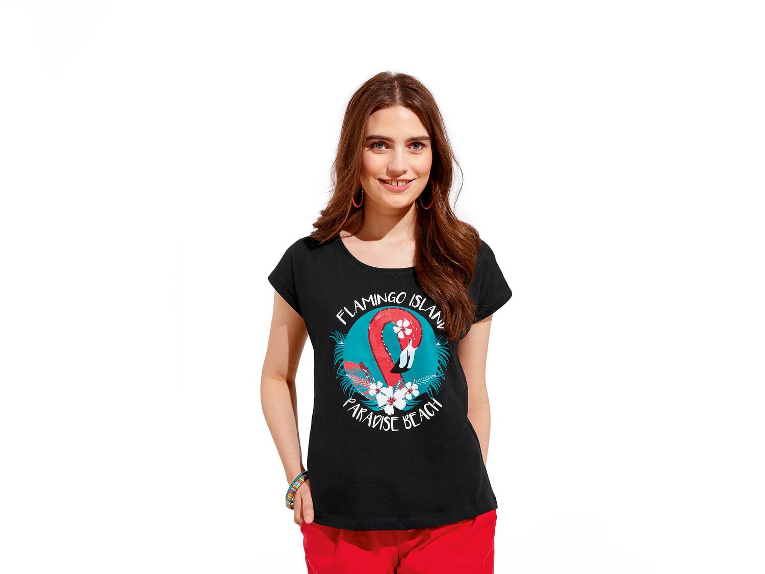 T-shirt damski z bawełny Esmara, cena 14,99 PLN
- rozmiary: XS-L
- 100% bawełny
Dostępne ...