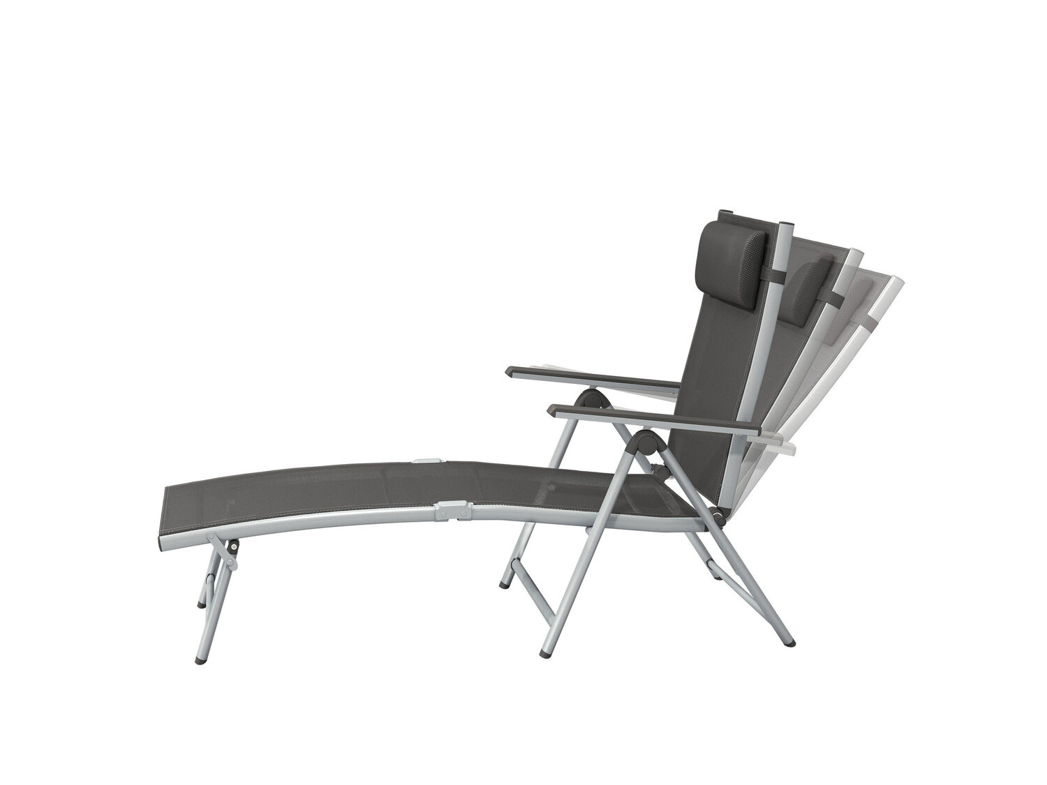 Leżak aluminiowy , cena 219,00 PLN
- 140-175 x 65,5 x 71-94 cm (dł. x szer. ...