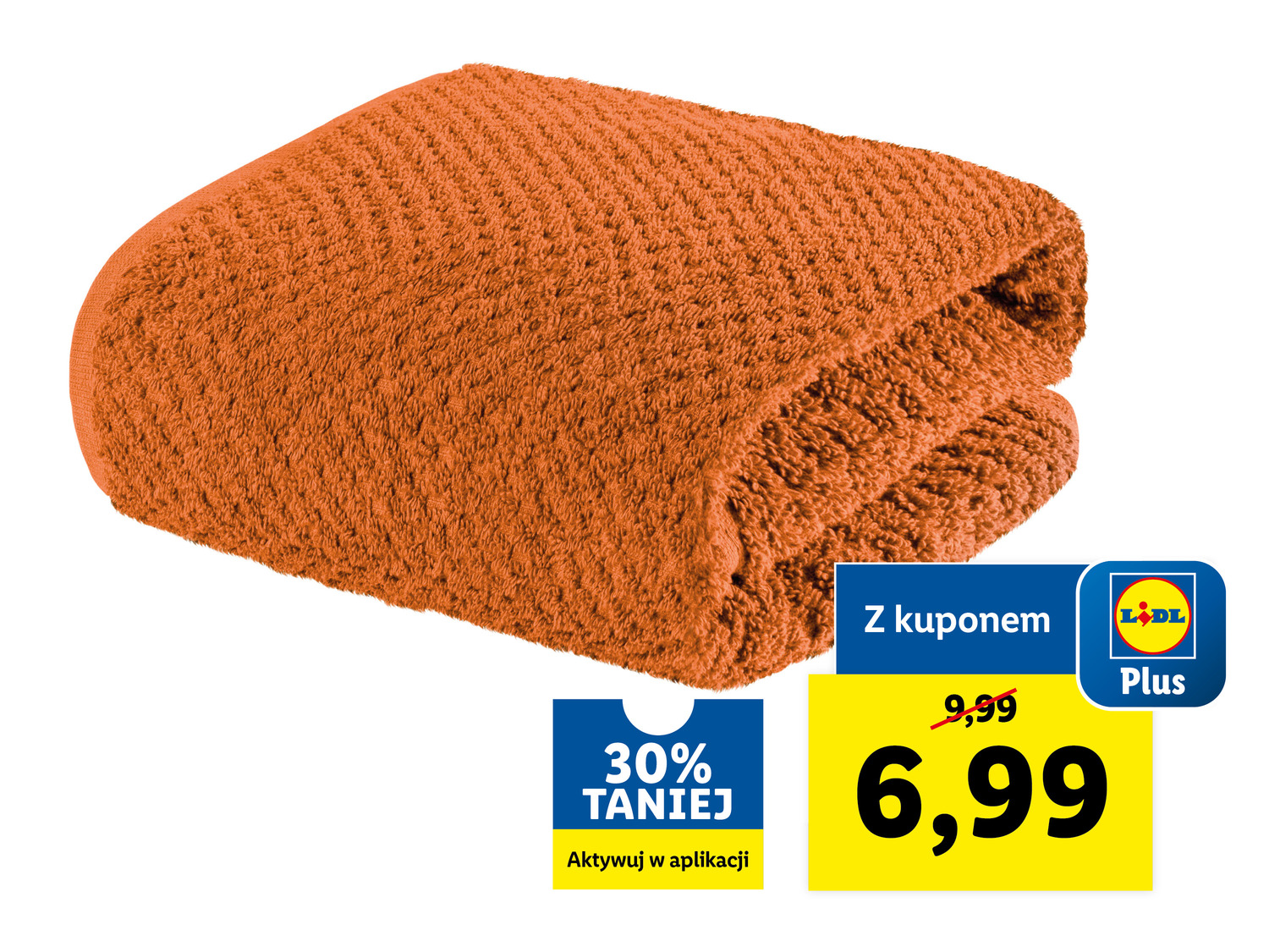 Ręcznik frotté 50 x 90 cm Livarno, cena 9,99 PLN
- 500 g/m²
- 100% bawełny
- ...