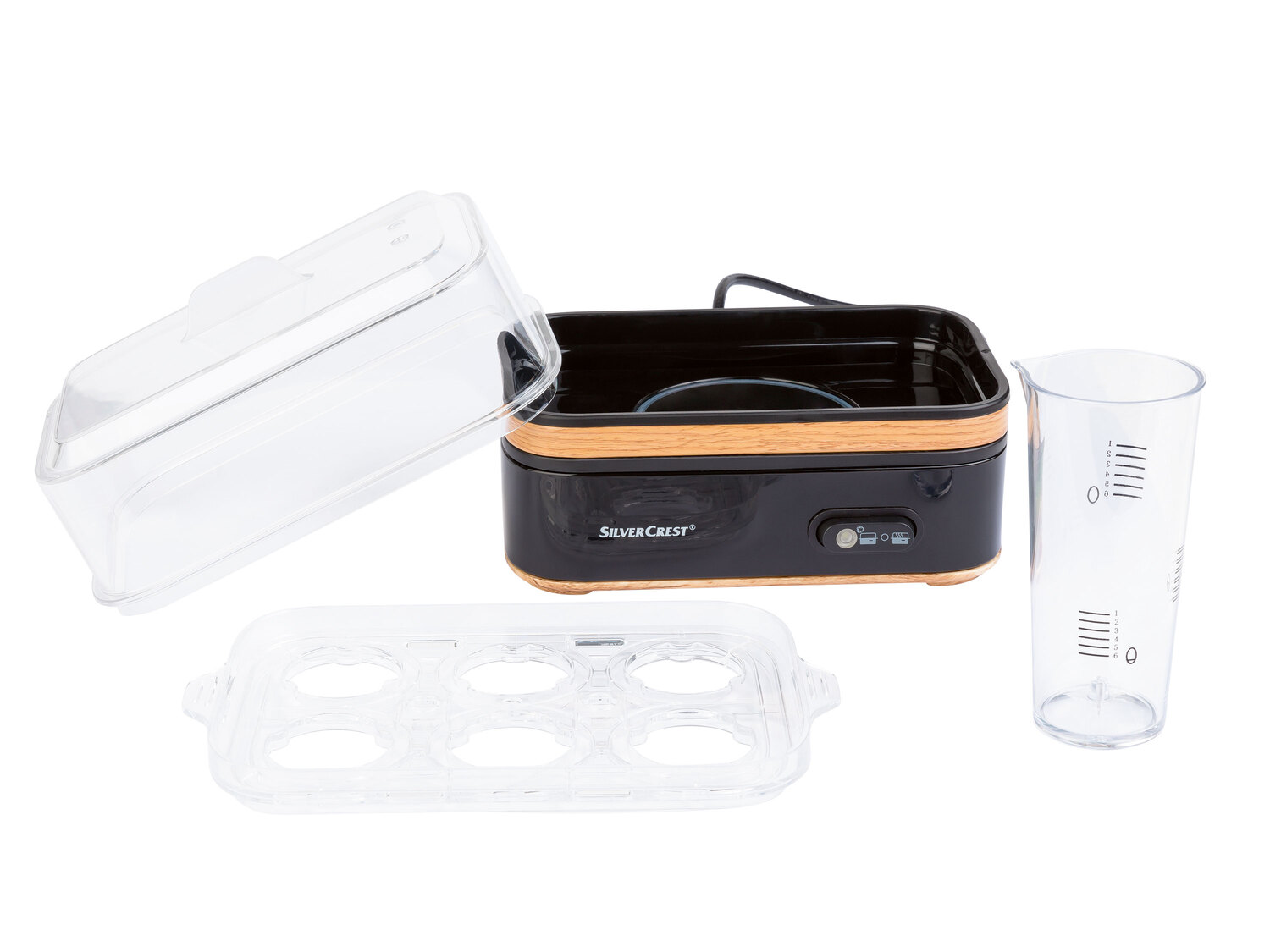 Jajowar 400 W Silverscrest Kitchen Tools, cena 49,99 PLN
- na 6 jajek
- z funkcją ...