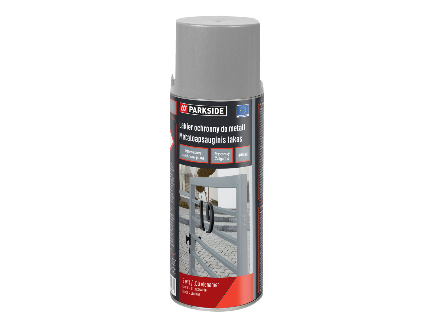 Lakier ochronny do metali 2 w 1, 400 ml , cena 14,99 PLN
- do wyboru: czarny, ...
