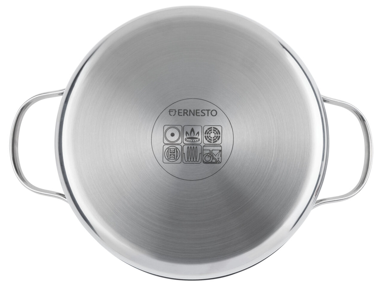 ERNESTO® Garnek Premium ze stali szlachetnej z , cena 69,9 PLN
pokrywką Ø ...