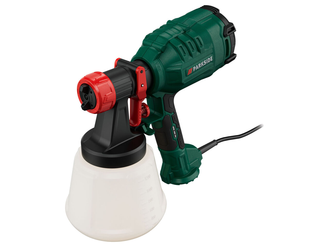 PARKSIDE® Pistolet do farb 400 W , cena 129 PLN 

- dł. przewodu sieciowego: ...