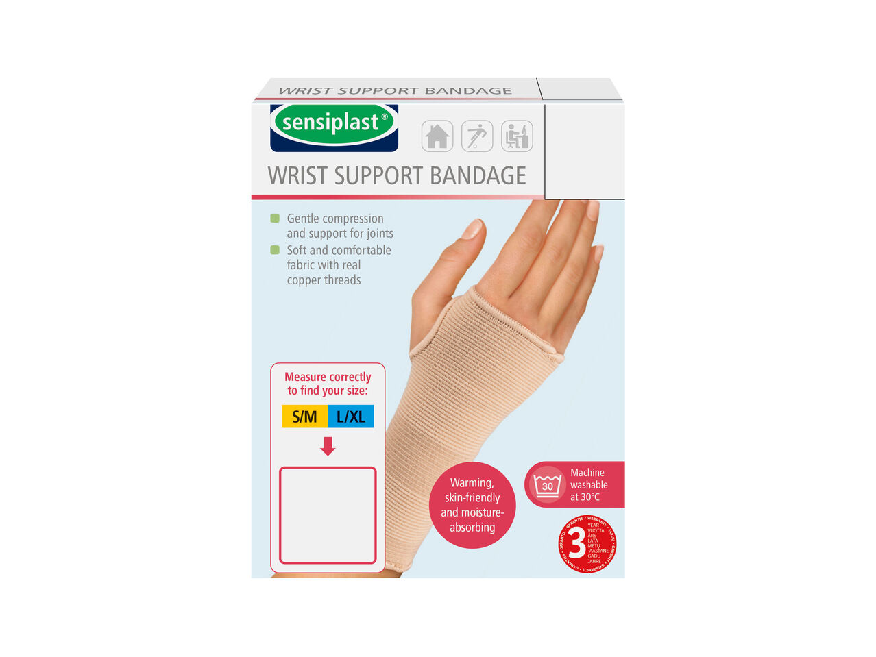 SENSIPLAST® Opaska elastyczna z włókna miedziowego , cena 12,99 PLN
SENSIPLAST® ...