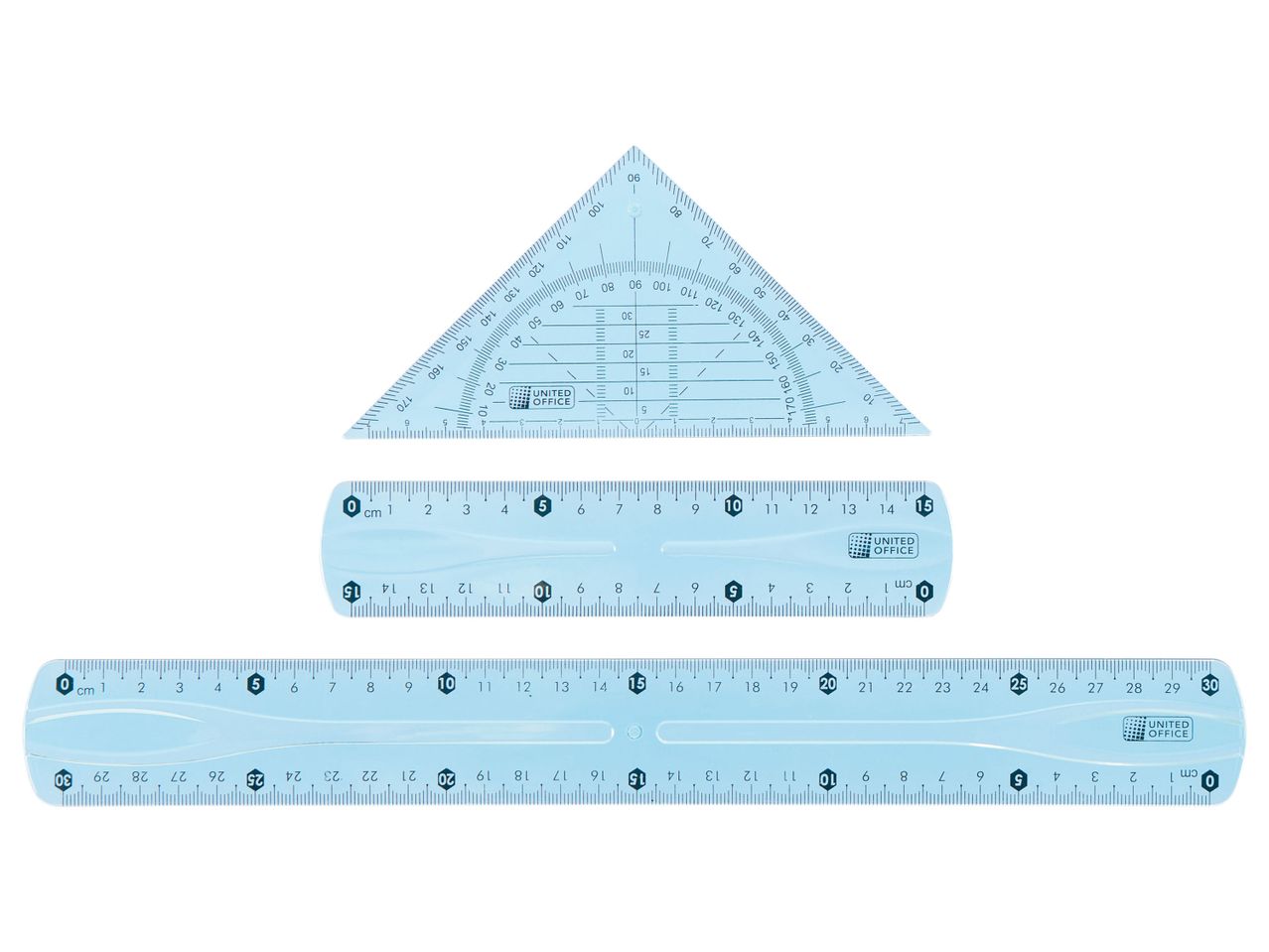 UNITED OFFICE® Zestaw geometryczny , cena 4,99 PLN
UNITED OFFICE® Zestaw geometryczny ...
