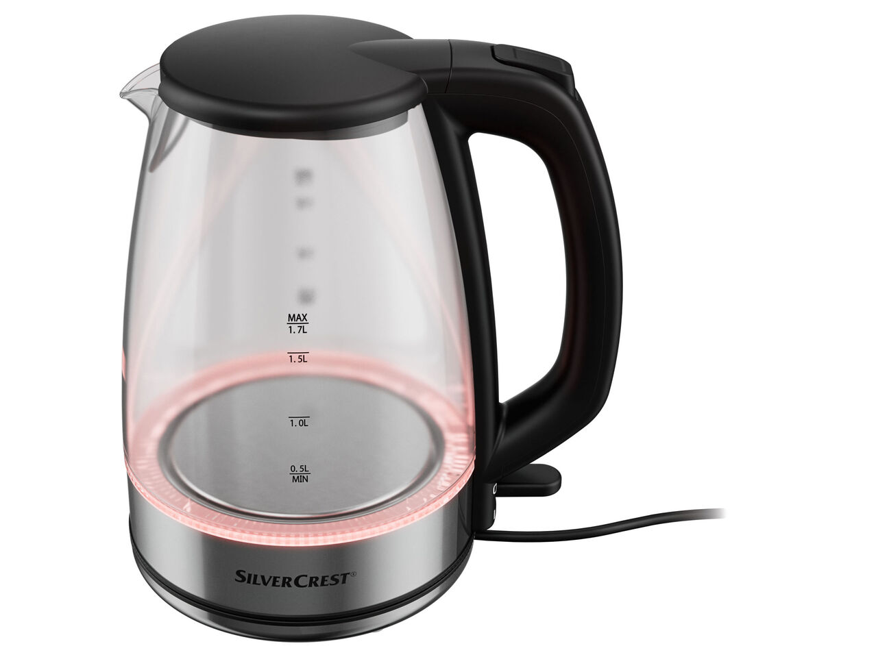 SILVERCREST KITCHEN TOOLS® Szklany czajnik elektryczny , cena 99 PLN
- wyjmowany ...