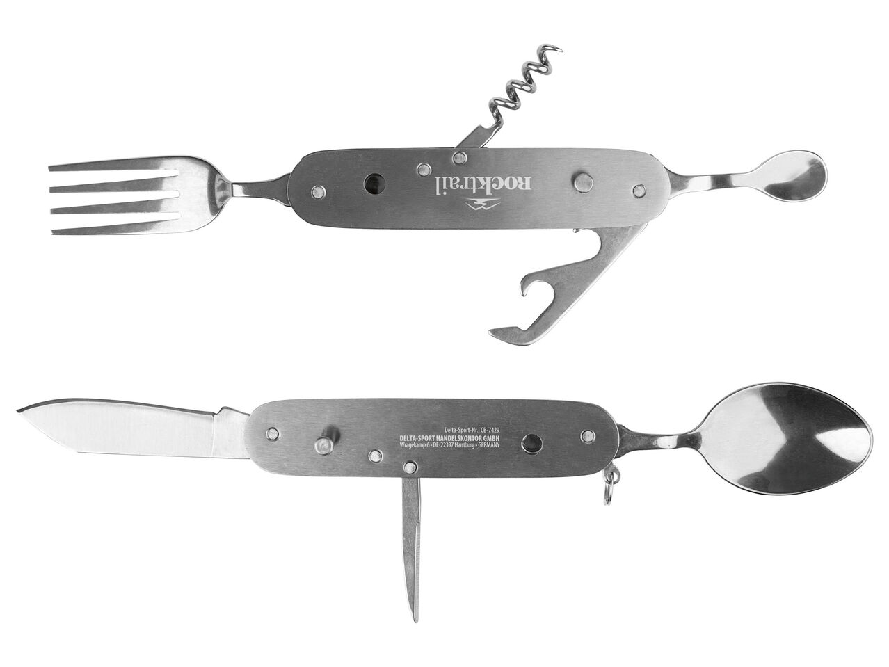 CRIVIT® Nóż wielofunkcyjny lub sztućce kempingowe , cena 19,99 PLN
- sztućce ...
