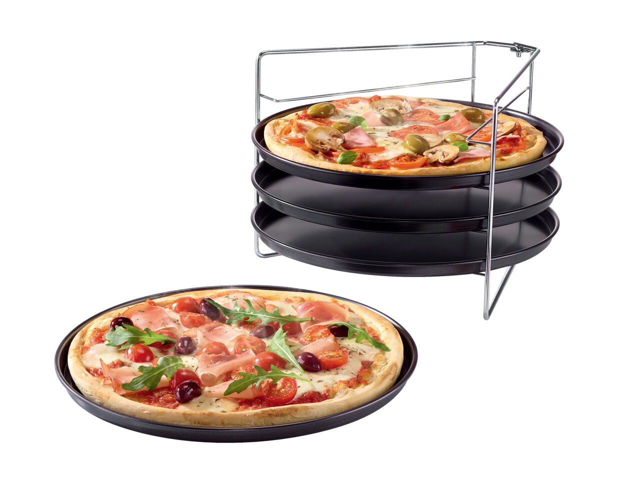 ZENKER® Zestaw 4 blach do pieczenia pizzy , cena 49,99 PLN
ZENKER® Zestaw 4 blach ...