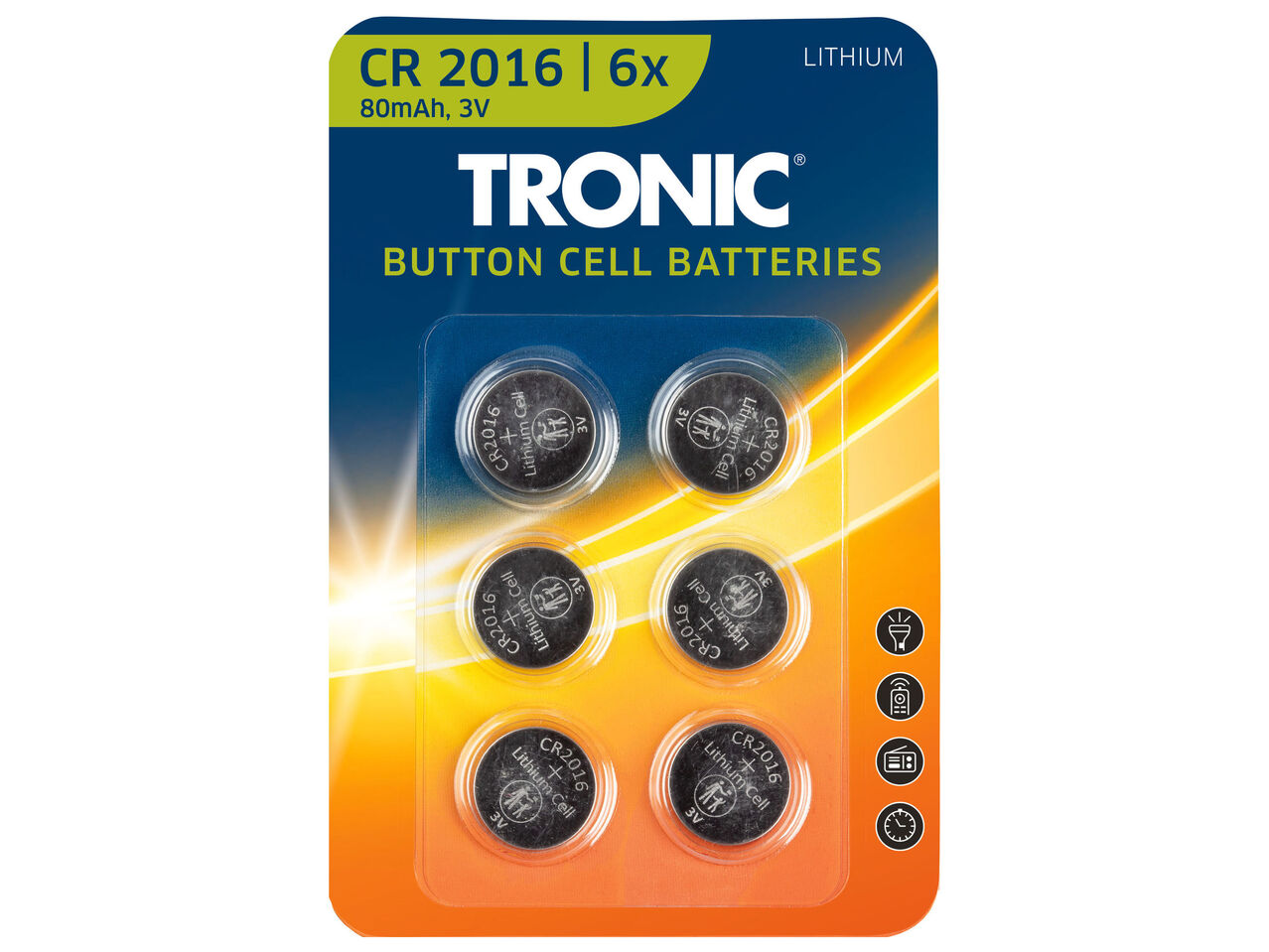 TRONIC® Baterie guzikowe , cena 9,99 PLN