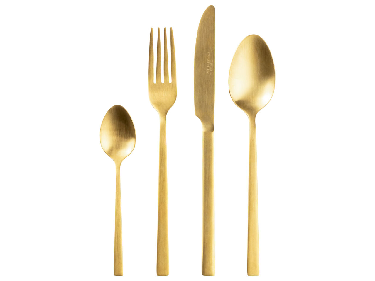 ERNESTO® Zestaw sztućców, 16 elementów , cena 79,9 PLN
ERNESTO® Zestaw sztućców, ...