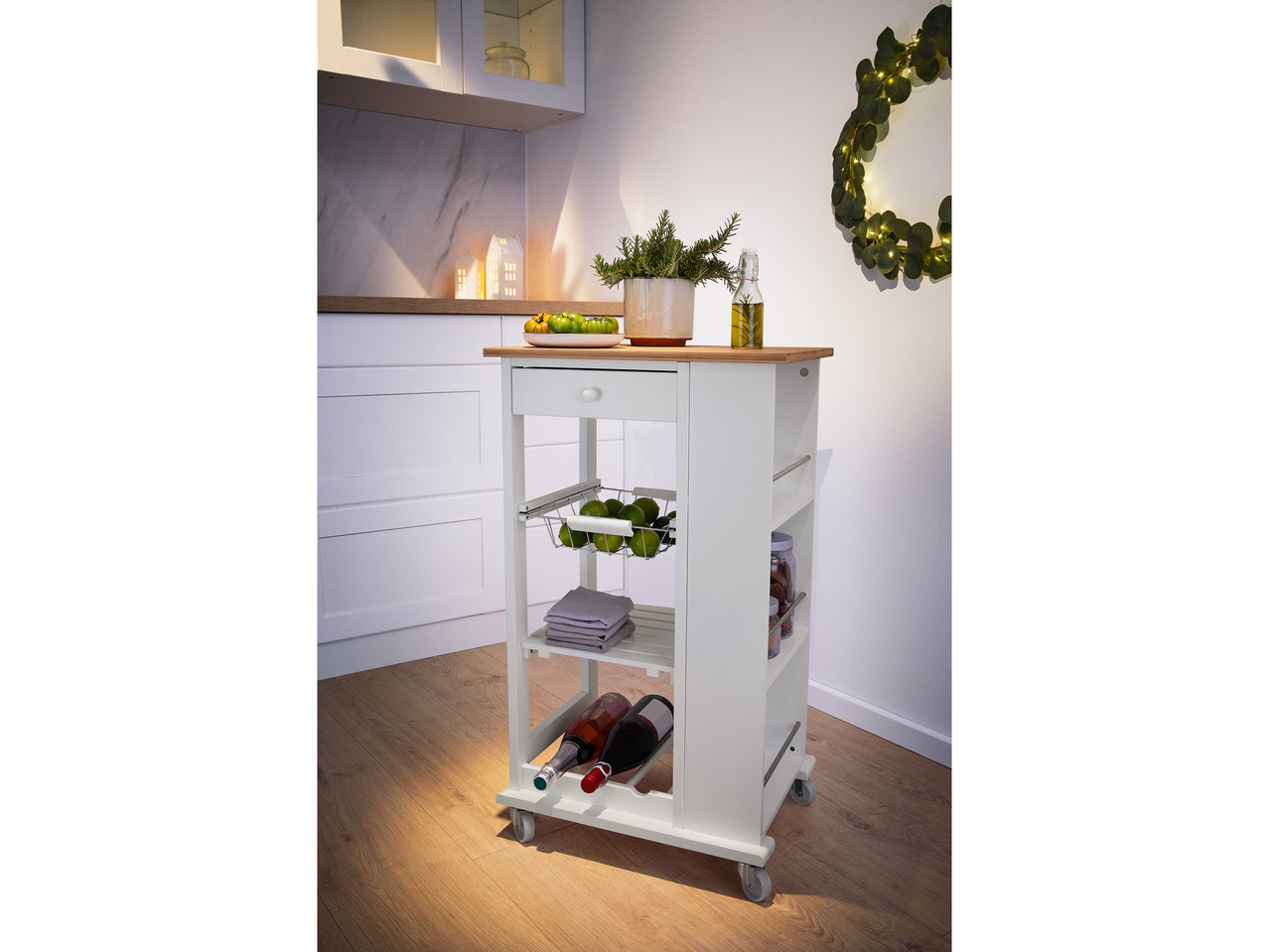 LIVARNO HOME® Szafka kuchenna na kółkach , cena 299 PLN
LIVARNO HOME® Szafka ...