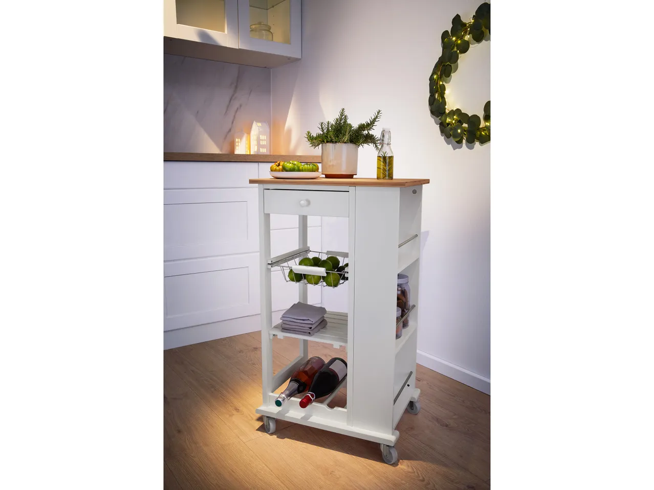 LIVARNO home Szafka kuchenna na kółkach , cena 299 PLN
LIVARNO home Szafka kuchenna ...