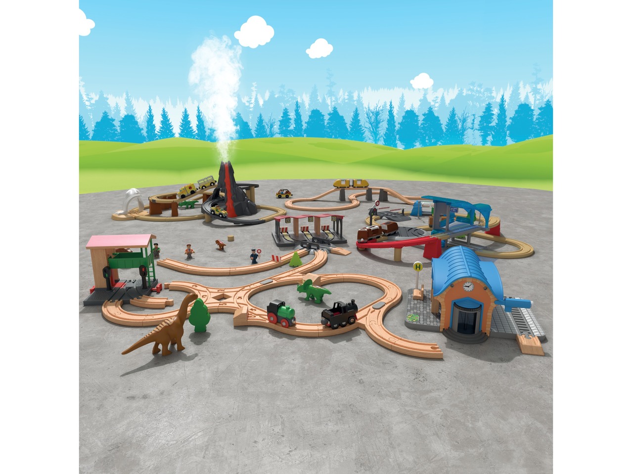 PLAYTIVE® Drewniana kolejka , cena 199 PLN
PLAYTIVE® Drewniana kolejka 2 zestawy ...