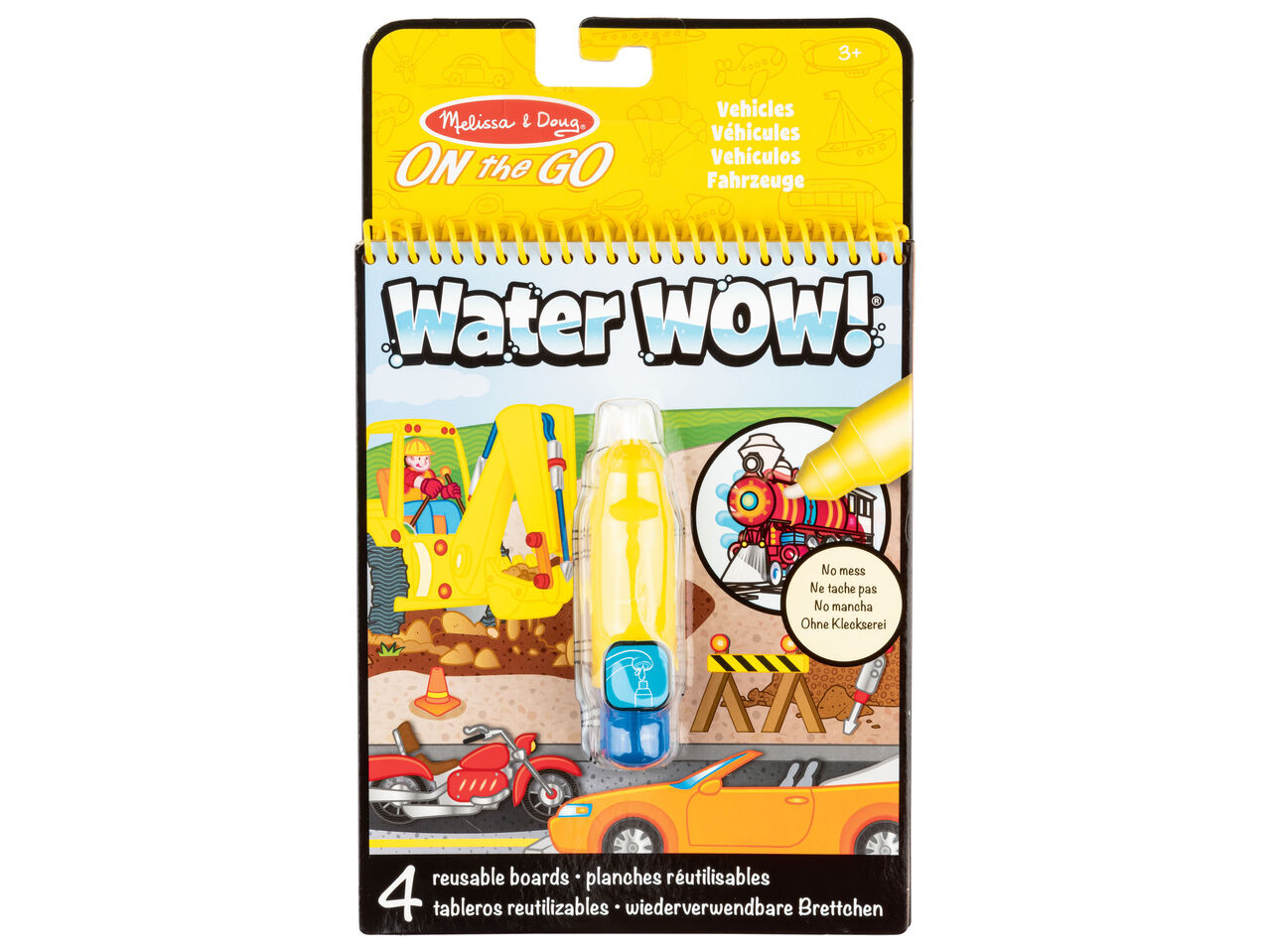MELISSA & DOUG® Kolorowanka wodna , cena 24,99 PLN
4 wzory
- w zestawie ...