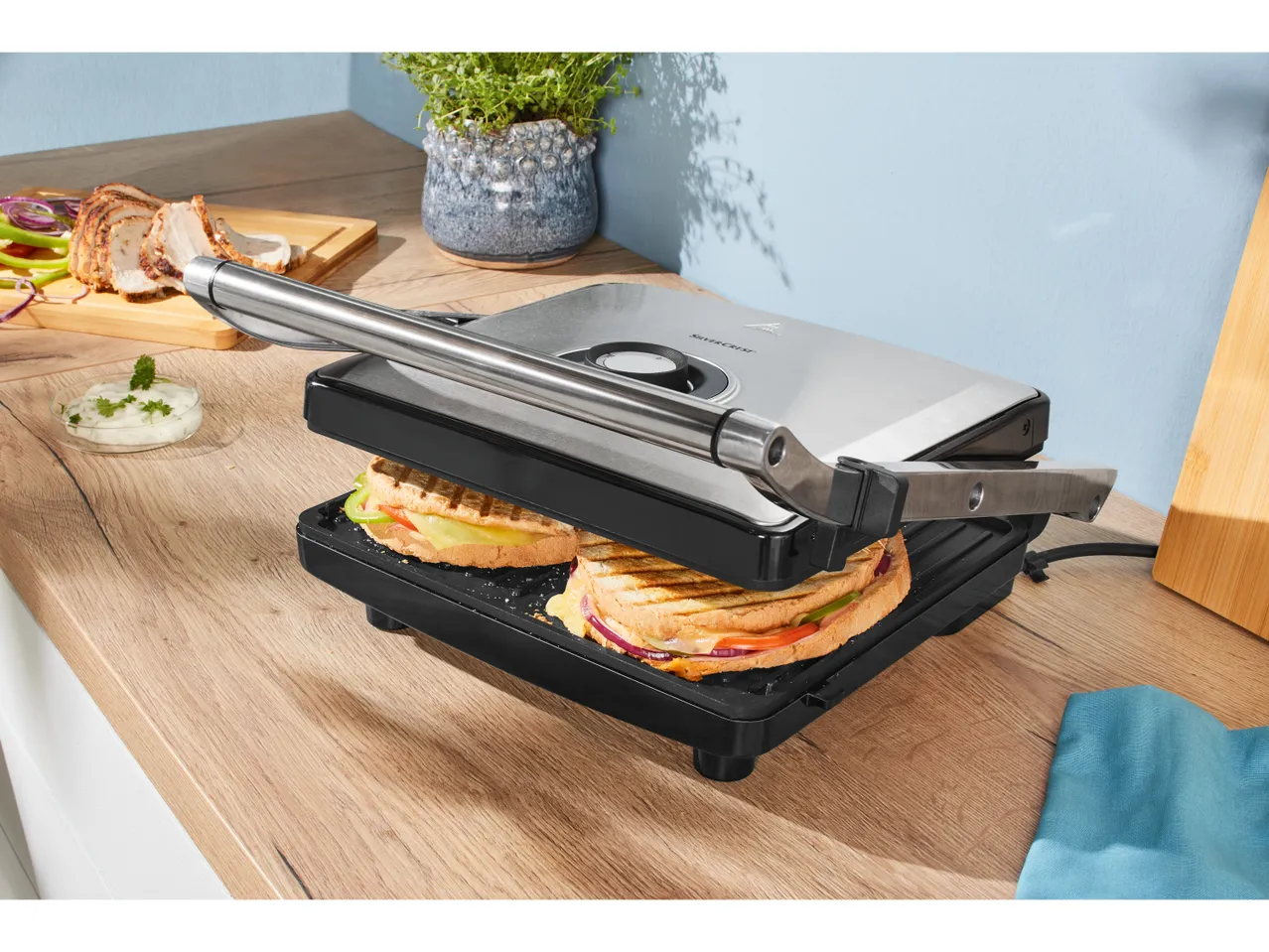 SILVERCREST® KITCHEN TOOLS Kontaktowy grill elektryczny , cena 179 PLN
SILVERCREST® ...