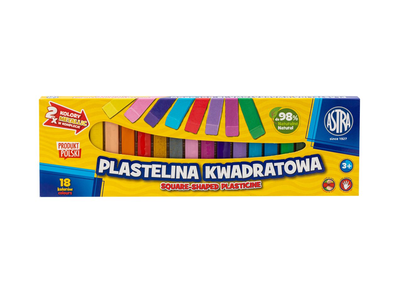 Plastelina Astra, 18 szt. , cena 9,99 PLN
Plastelina Astra, 18 szt.
- 18 kolorów
- ...