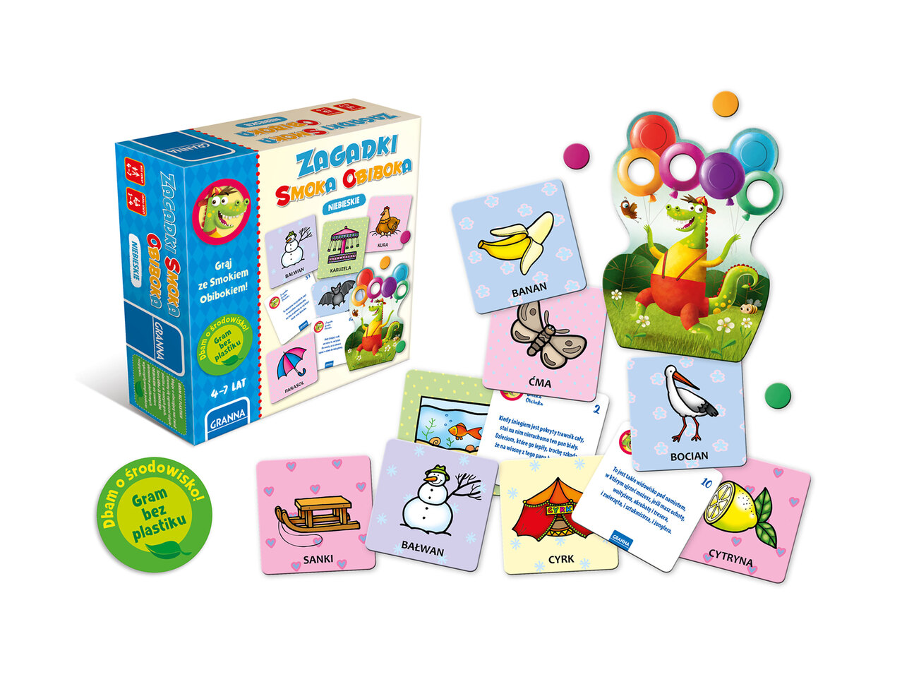 GRANNA® Gra Kot w worku lub Zagadki Smoka Obiboka , cena 27,99 PLN
Kot w worku:
- ...