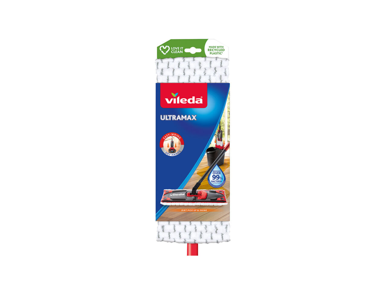 VILEDA® Mop płaski Ultramax , cena 59,9 PLN 
VILEDA® Mop płaski Ultramax 
- ...