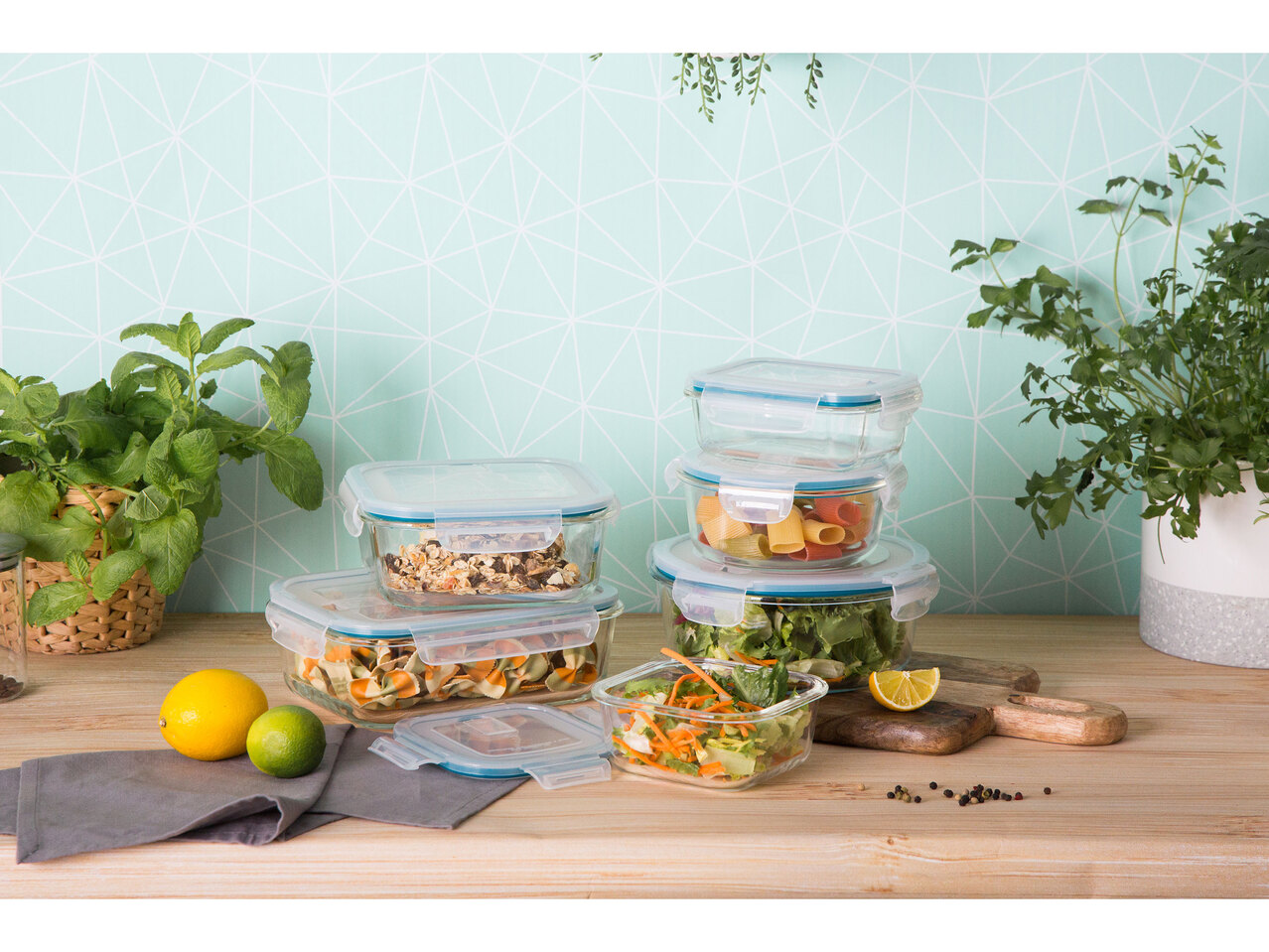 ALTOM DESIGN® Zestaw 2 naczyń żaroodpornych , cena 39,99 PLN
z pokrywkami 3 ...