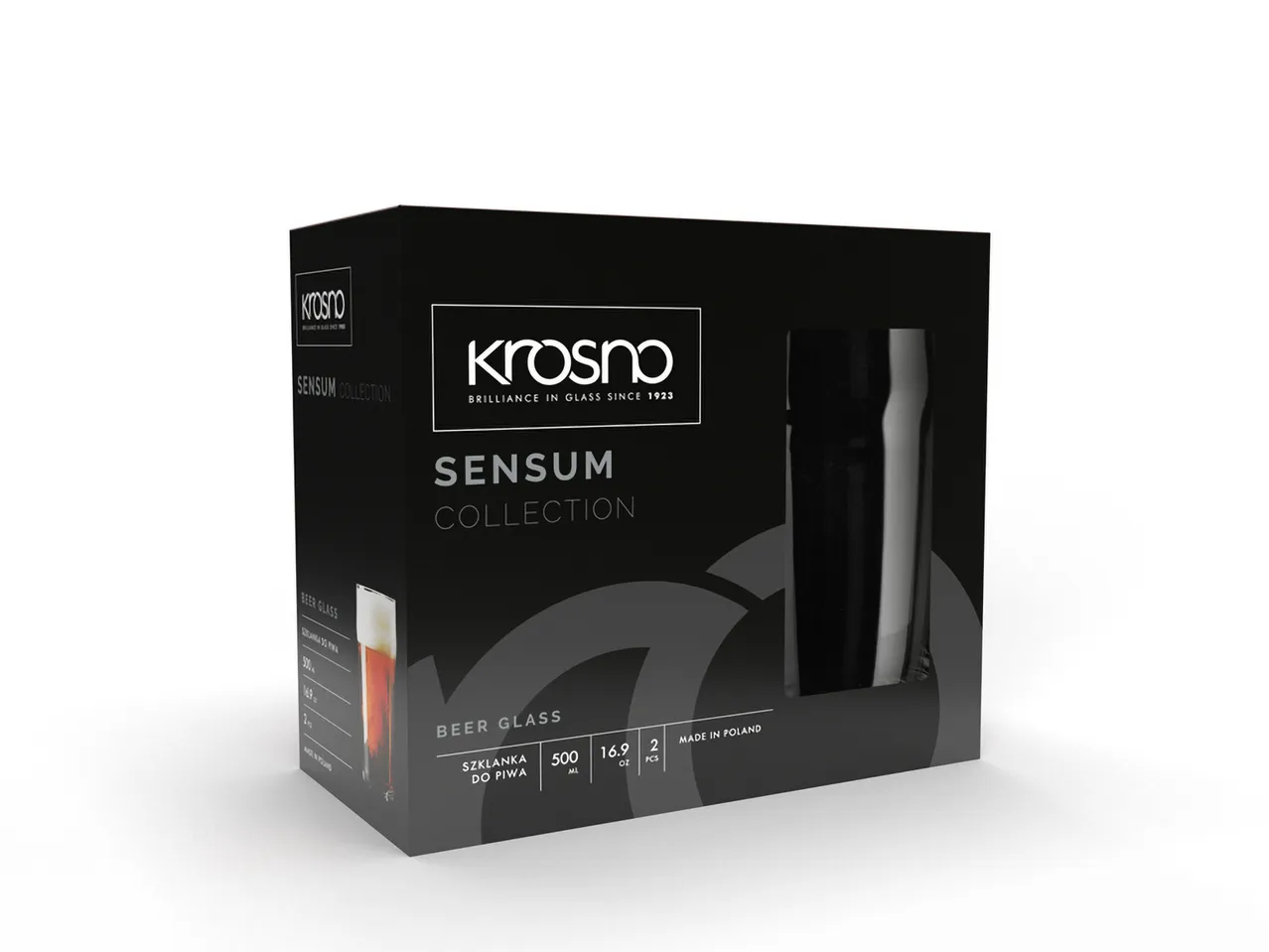 KROSNO® Zestaw 2 szklanek do piwa , cena 14,99 PLN
KROSNO® Zestaw 2 szklanek ...
