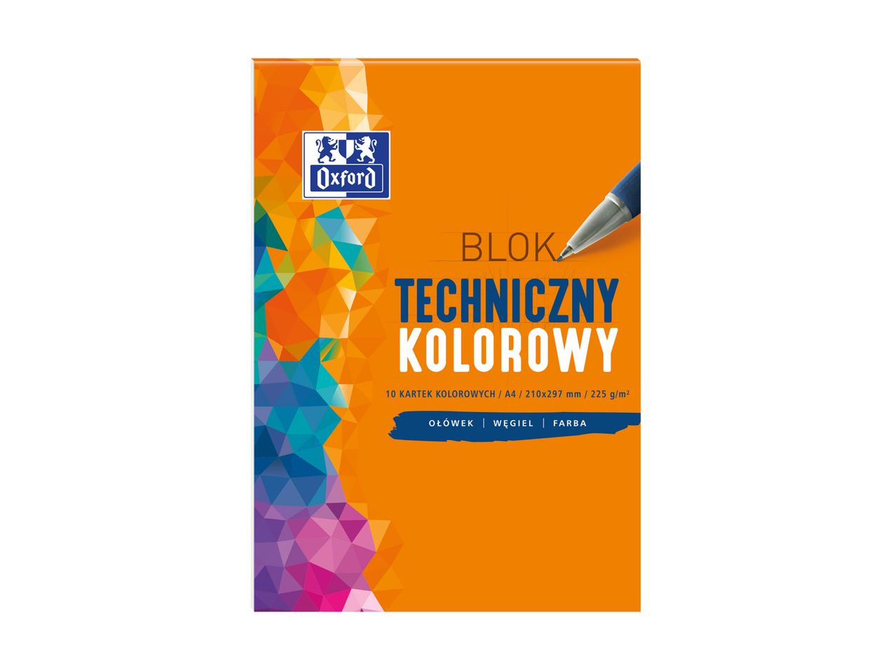 Oxford Blok techniczny A4, 10 kartek , cena 6,99 PLN
Oxford Blok techniczny A4, ...