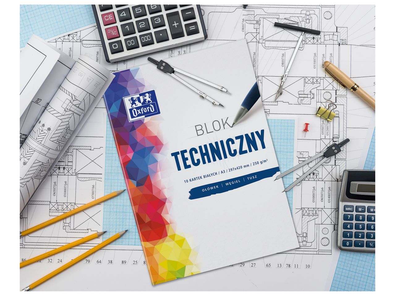 Oxford Blok techniczny A4, 10 kartek , cena 4,99 PLN
Oxford Blok techniczny A4, ...