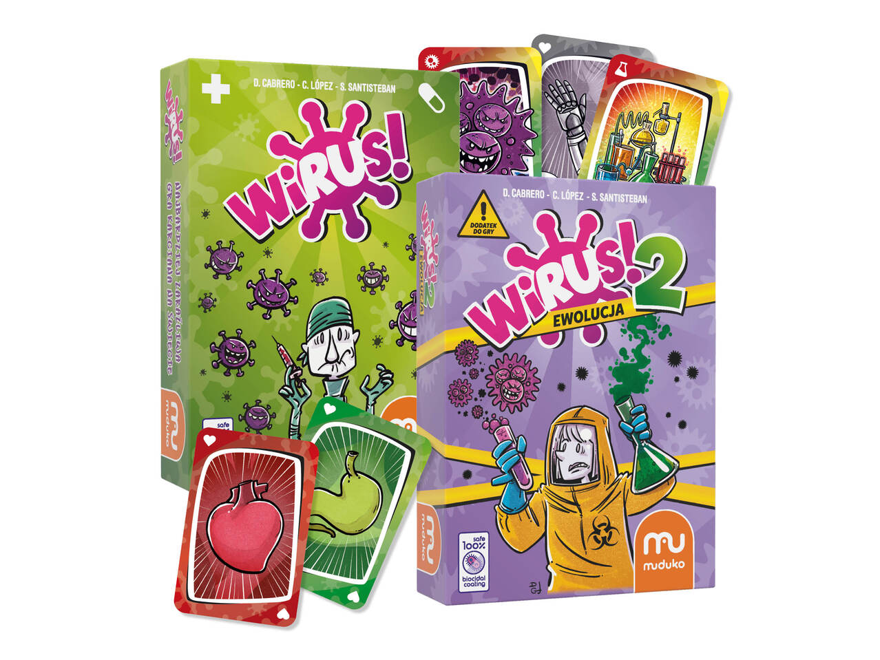 MUDUKO® Zestaw gier „Wirus” + „Wirus 2” , cena 39,99 PLN
MUDUKO® Zestaw ...
