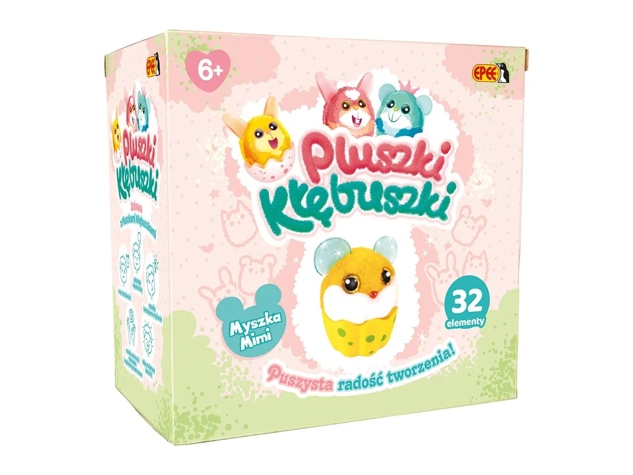 EPEE Pluszki-Kłębuszki, 32 elementy , cena 29,99 PLN
EPEE Pluszki-Kłębuszki, ...