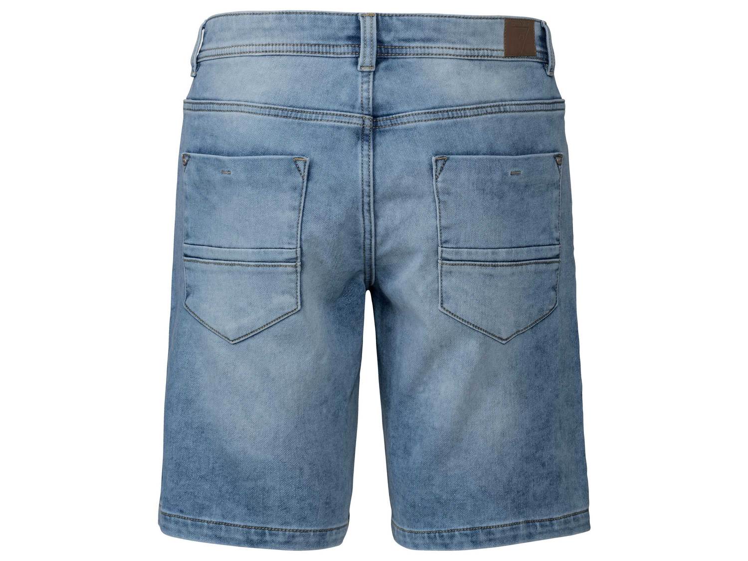 Bermudy jeansowe Livergy, cena 34,99 PLN
- rozmiary: 50-56
- Oeko-Tex Standard ...