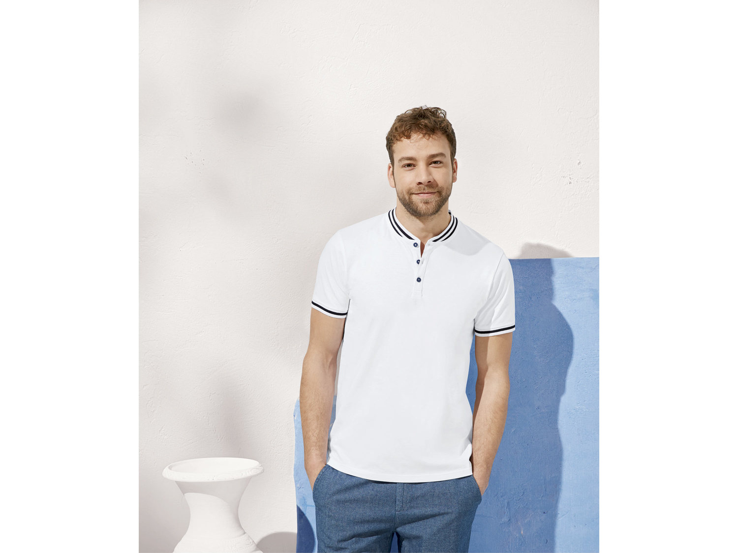 Koszulka polo Livergy, cena 24,99 PLN
- rozmiary: M-XL
- 100% bawełny
- Hohenstein ...