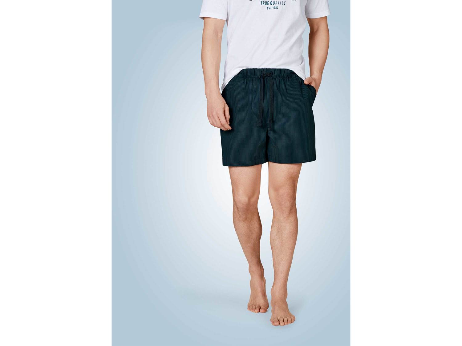 Spodenki męskie Livergy, cena 15,99 PLN
- rozmiary: M-XL
- 100% bawełny
- Hohenstein ...