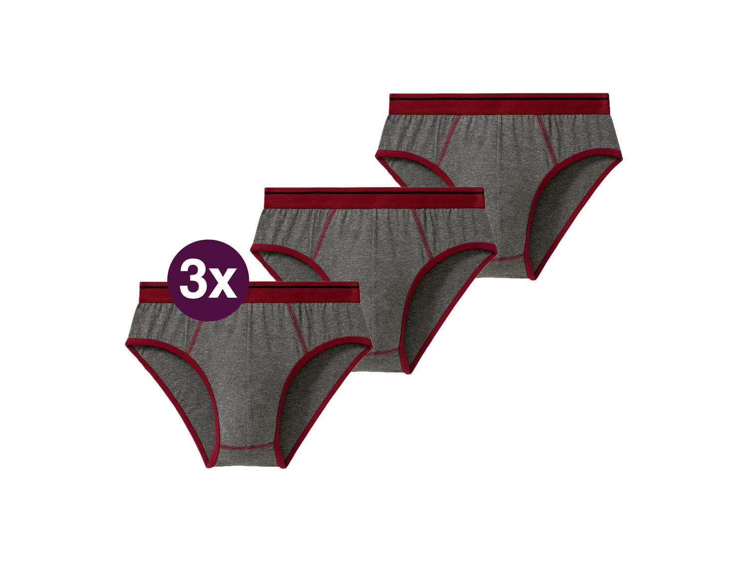 Slipy z biobawełny, 3 pary Livergy, cena 21,99 PLN 
- rozmiary: M-XL
- 95% biobawełny, ...