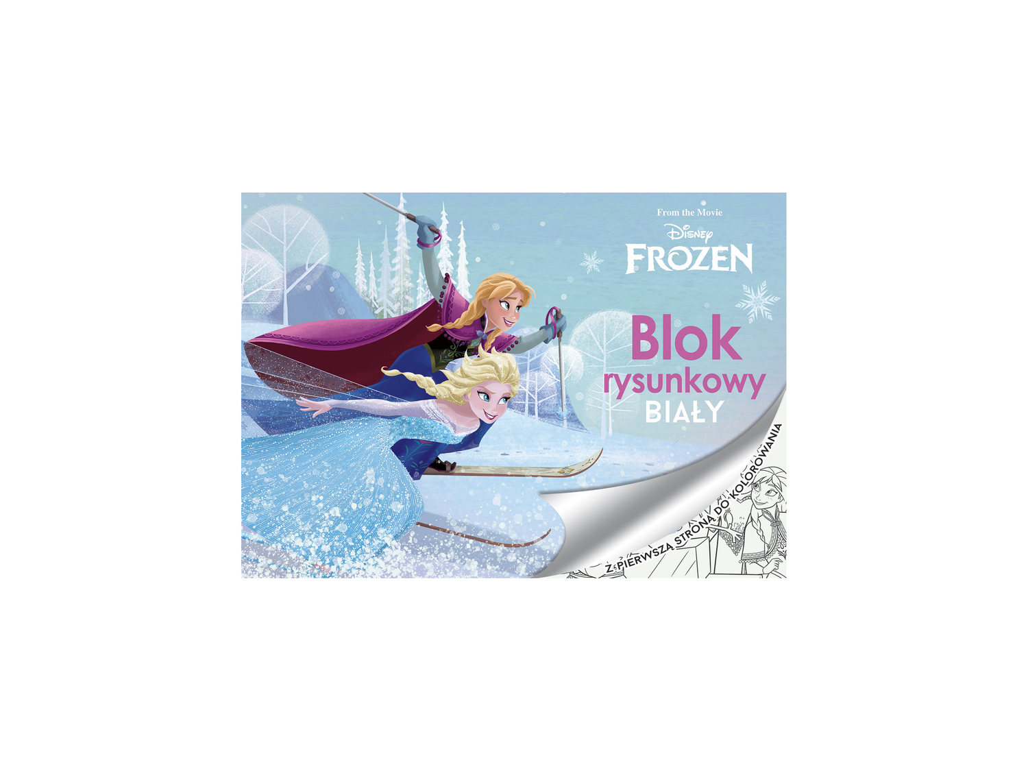 Blok A4 Disney rysunkowy, 20 kartek , cena 1,29 PLN
- kolorowanka na pierwszej stronie