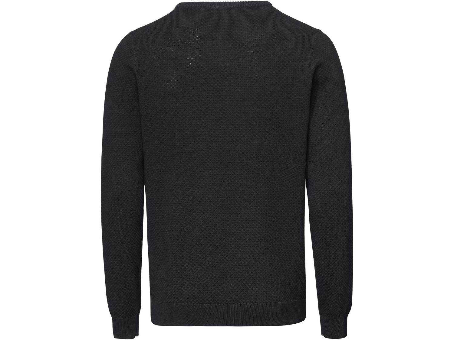 Sweter z biobawełny Livergy, cena 34,99 PLN
- przyjemny dla skóry dzięki biobawełnie
- ...