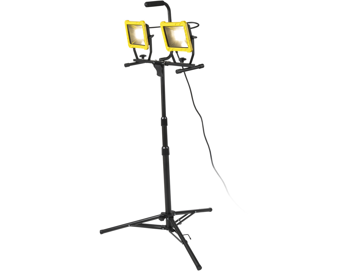 Lampa robocza LED 2 x 30 W Powerfix, cena 199,00 PLN
- wysokość statywu z lampą: ...