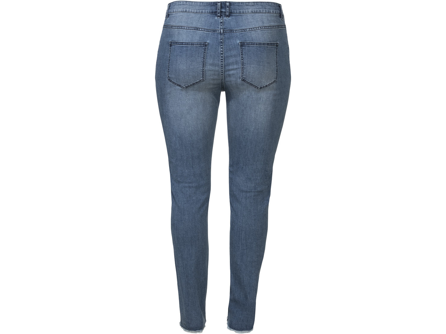 Jeansy Super Skinny Esmara, cena 44,99 PLN 
- rozmiary: 48-54
- elastyczne - dopasowują ...