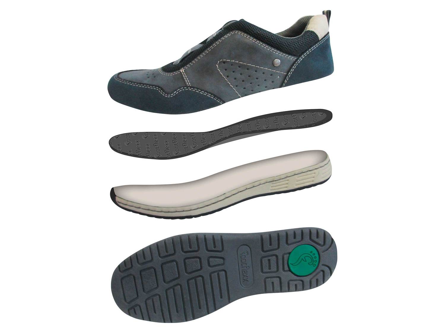 Buty ze skórzaną wkładką Footflex, cena 59,00 PLN
- rozmiary: 41-46
- komfort ...