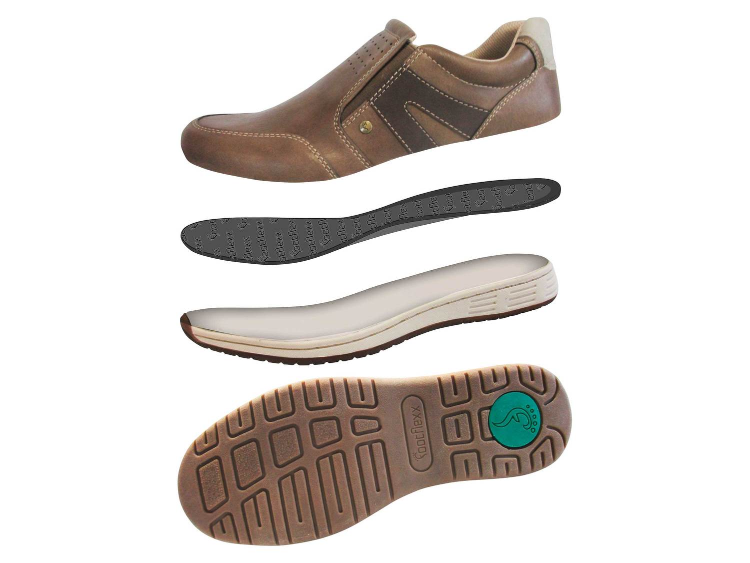Buty ze skórzaną wkładką Footflex, cena 59,00 PLN
- rozmiary: 41-46
- komfort ...